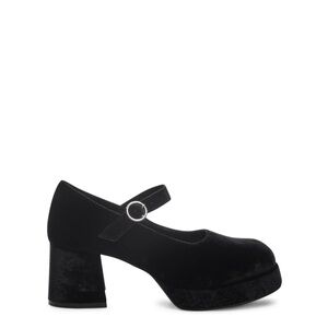 Dolls Kill • Platform Velvet Mary Janes